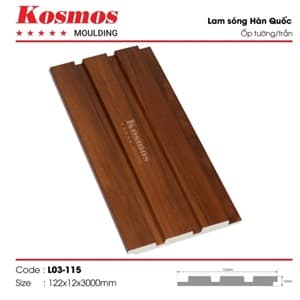 Lam Gỗ Nhựa 3 Sóng Hàn Quốc