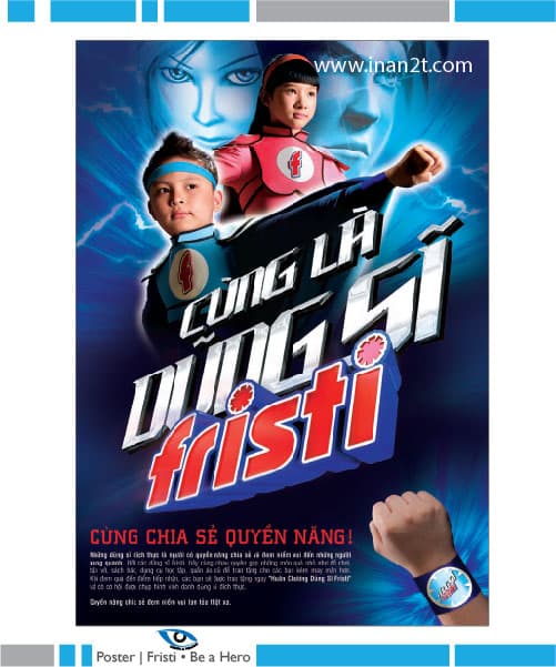 In poster