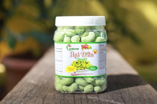 Hạt điều wasabi