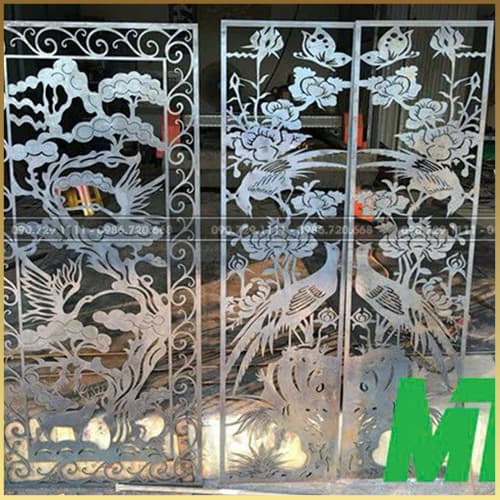 Vách ngăn sắt mỹ thuật