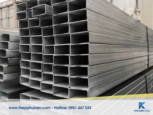 Thép hộp chữ nhật mạ kẽm