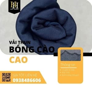 Vải Thun Bóng Cào