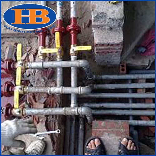 Hệ thống van đấu nối bể