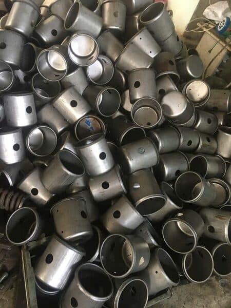 Gia công bình dầu phụ máy biến áp