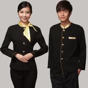 May đồng phục khách sạn