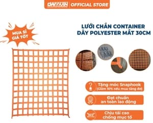 Lưới Chắn Container Polyester Mắt 30cm