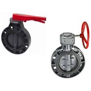 Van Bướm Nhựa PVC
