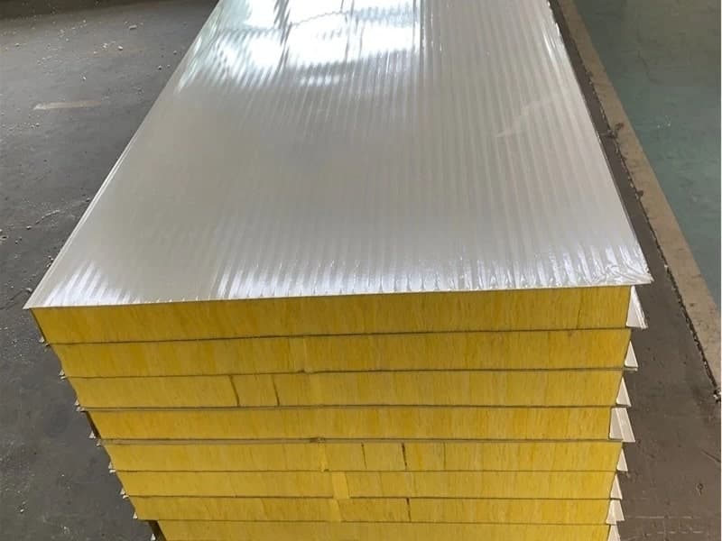 Panel glasswool