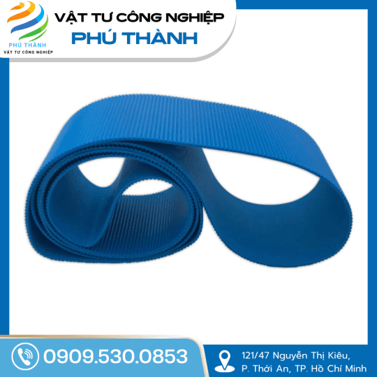 Băng tải PVC xanh mặt gai nhám