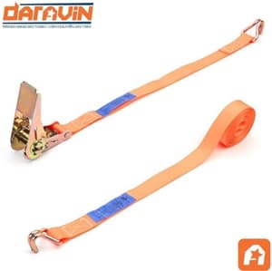Dây Chằng Hàng Tăng Đơ Bản 25mm Tải 900kg Móc J