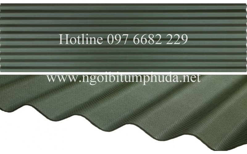 Tấm lợp sinh thái màu xanh