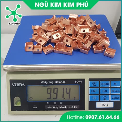 Răng kẹp ngắn