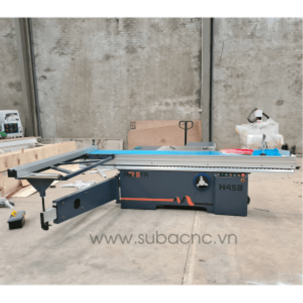 Máy cưa bàn trượt 2 lưỡi