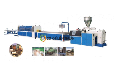 Máy sản xuất nhựa Profile giả gỗ