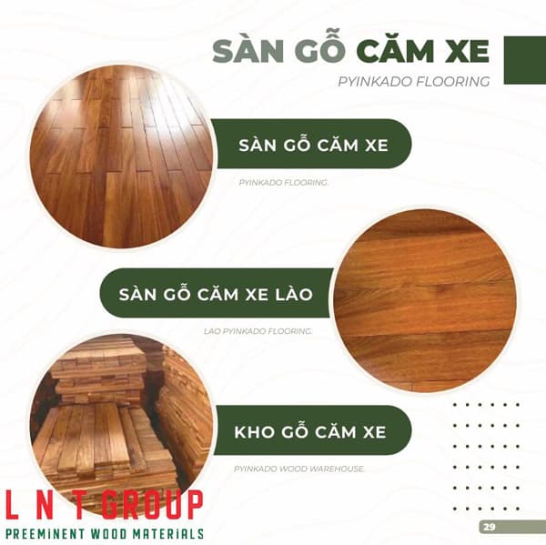 Sàn gỗ căm xe