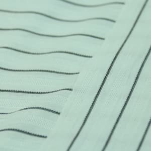 Vải interlock sọc chỉ màu