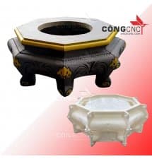 Khuôn đúc chân đôn kỷ bát giác