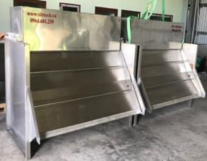 Máy tách rác tinh dạng tĩnh