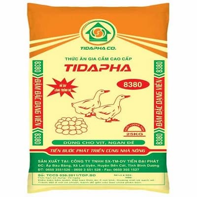 Thức ăn cho vịt 8380