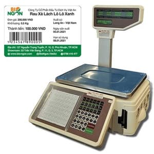 Cân Điện Tử Siêu Thị Detecto 30kg