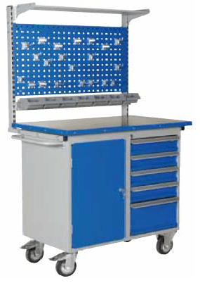 Tủ dụng cụ liền bàn