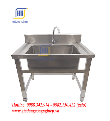 chậu rửa đơn inox