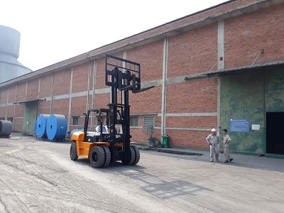 Xe nâng dầu Hangcha 5 tấn