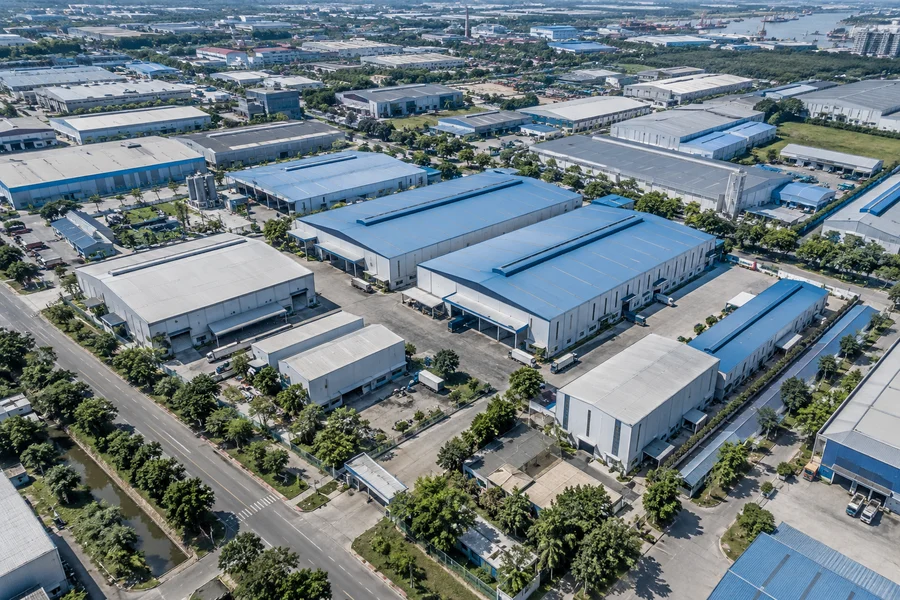 Industrial park — one of the markets GURU maps