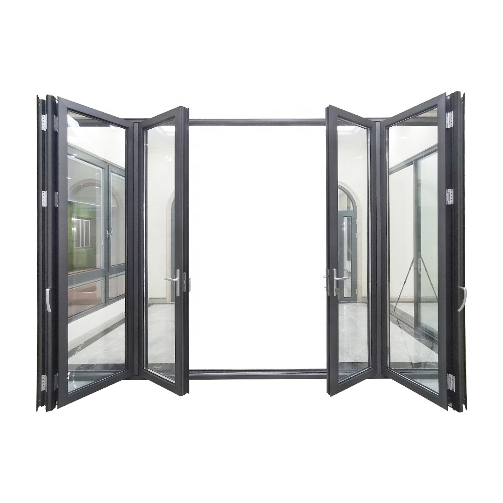 Cửa đi mở xếp trượt 6 cánh