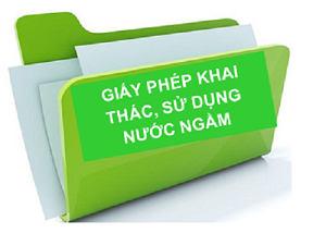 Tư vấn, xin cấp giấy phép khai thác nước ngầm