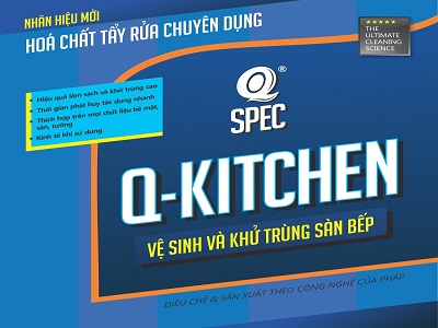 Chất vệ sinh và khử trùng sàn Q KITCHEN