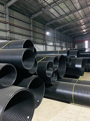 Ống Nhựa Gân Xoắn HDPE 2 Vách