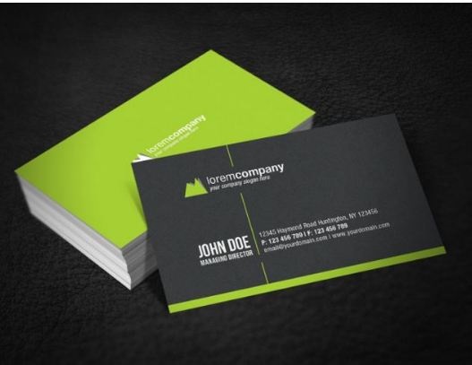 In card visit