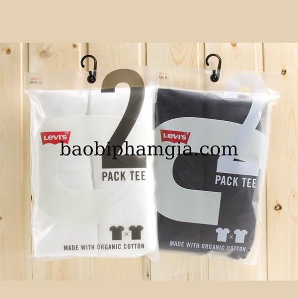 Túi zip đựng quần áo có móc treo