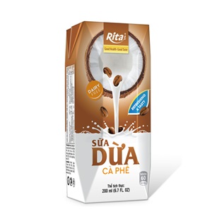 Sữa Dừa Vị Cafe Đóng Hộp