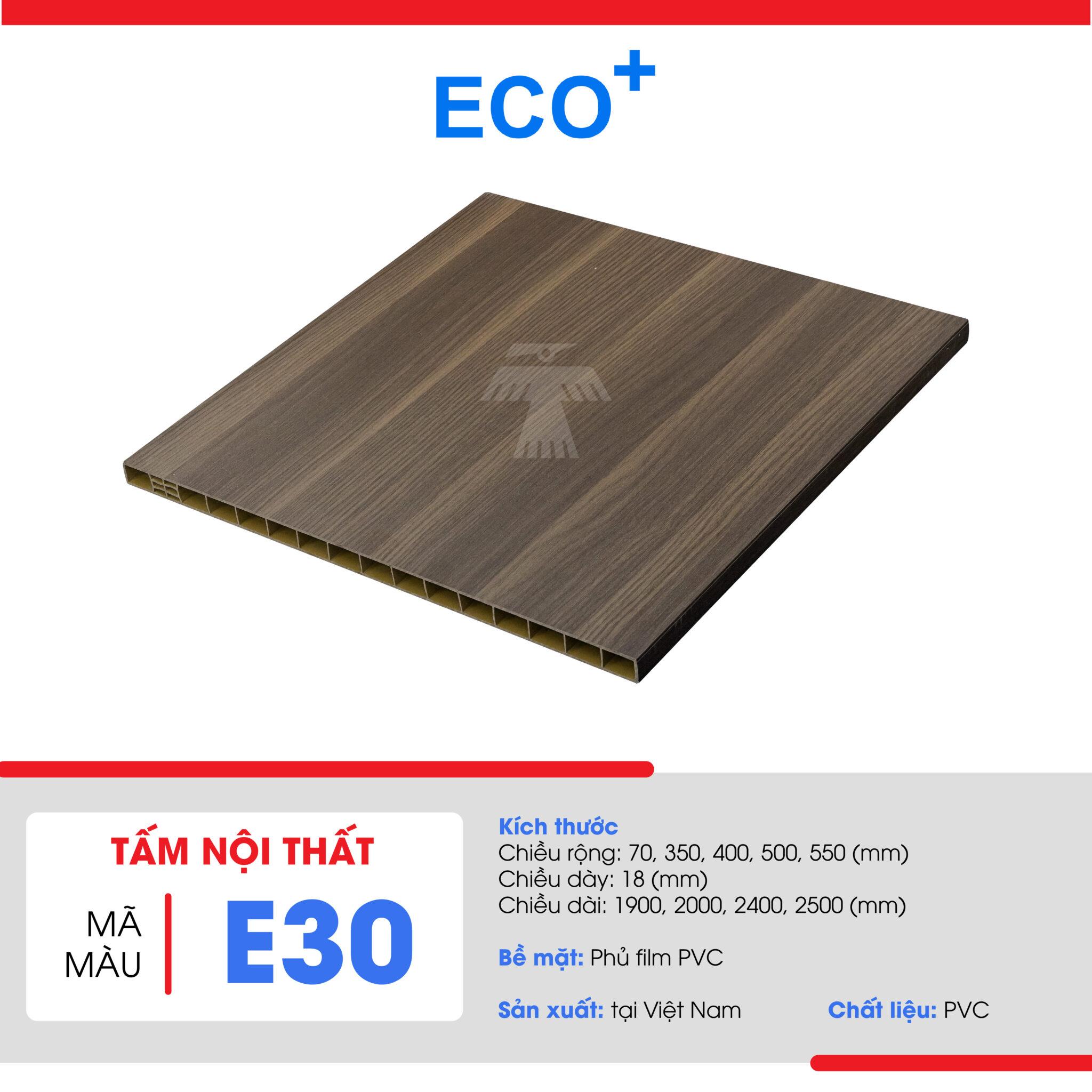 Tấm nội thất ECO+ màu E30