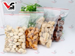 Túi zipper chỉ đỏ
