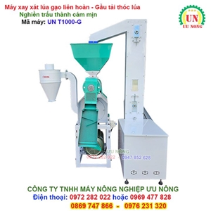 Máy Xát Gạo Liên Hoàn 600kg – 1000kg