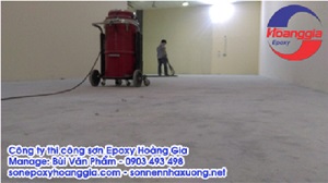 Dịch vụ thi công sơn Epoxy tầng hầm