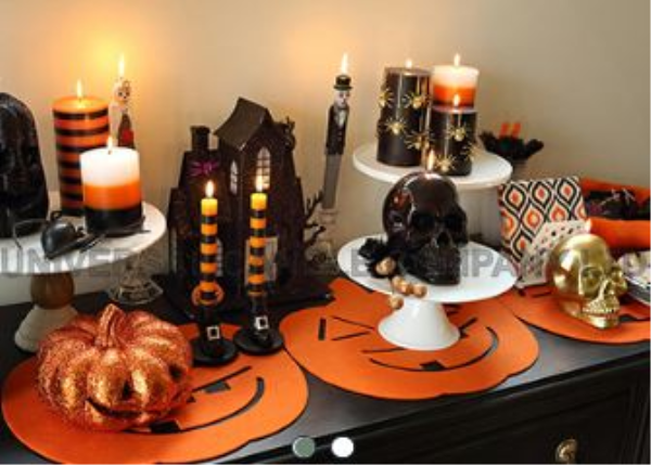 nến halloween