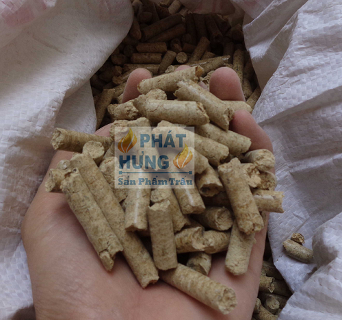 Trấu ép viên