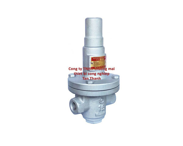 Van giảm áp hơi gang dẻo nối ren