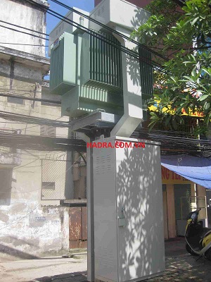 Trạm biến áp một cột