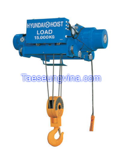 Palang cáp dầm đôi 15 tấn