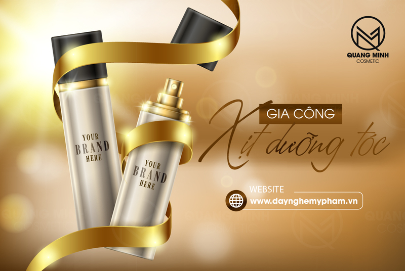 Gia công xịt dưỡng tóc