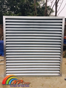 Cửa Chớp Thép Khung Z Mạ Kẽm