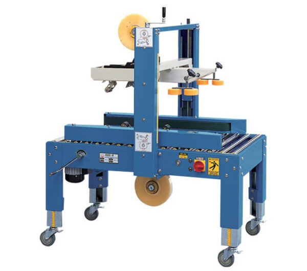 Máy dán thùng carton có truyền động đại bên