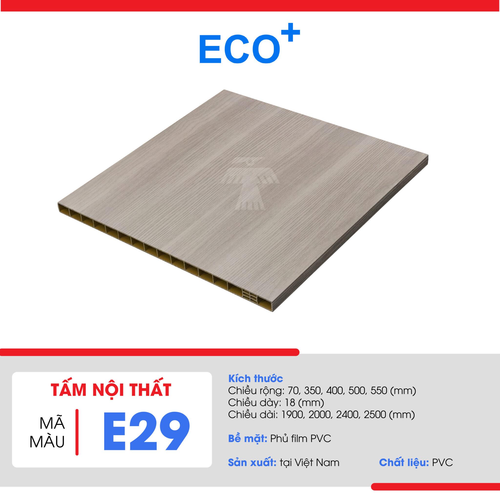 Tấm nội thất ECO+ màu E29