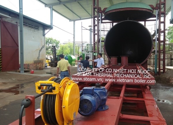 Nồi hấp đường kính lớn