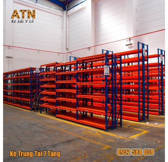 Kệ trung tải 7 tầng